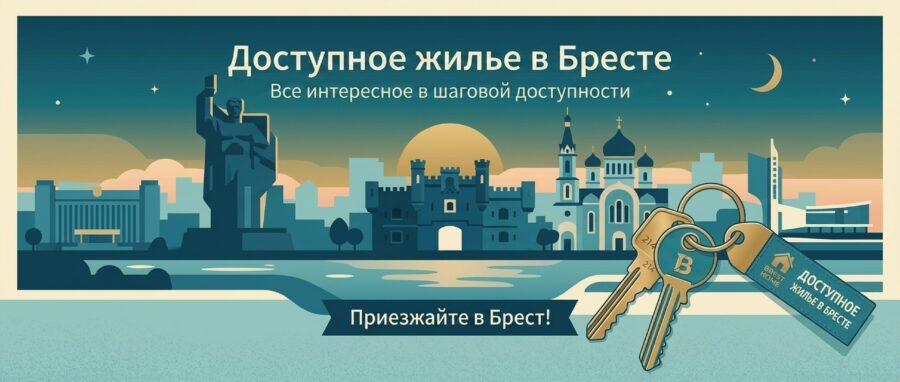 Доступное жилье в Бресте для туриста!